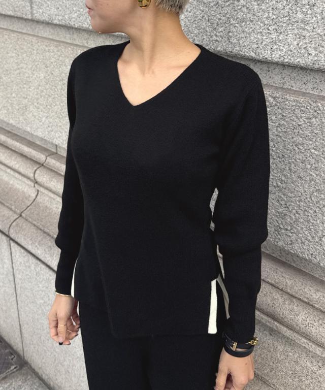 Vネックウールニット｜JENNE(ジェンヌ)公式通販：パリジェンヌのように