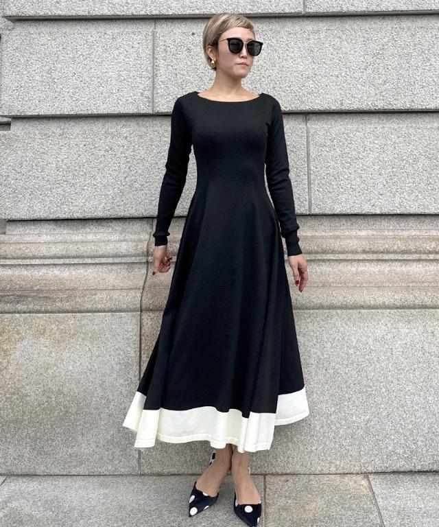 配色美ラインニットワンピース｜JENNE(ジェンヌ)公式通販：パリ