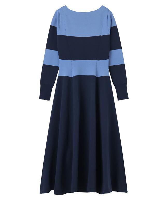 配色美ラインニットワンピース｜JENNE(ジェンヌ)公式通販：パリ