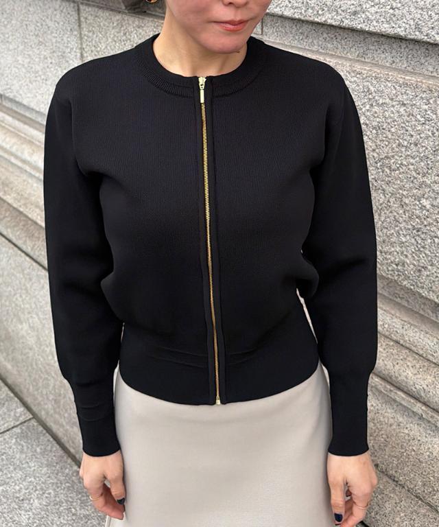 軽量ニットブルゾン｜JENNE(ジェンヌ)公式通販：パリジェンヌのように