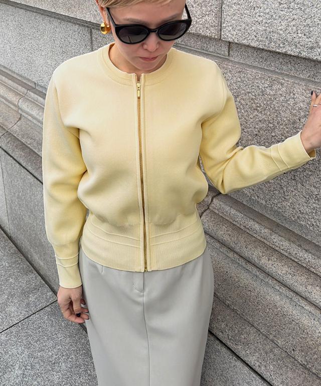 軽量ニットブルゾン｜JENNE(ジェンヌ)公式通販：パリジェンヌのように