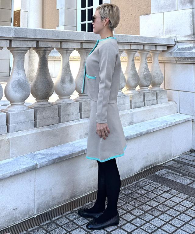 マリン風ニットジャケット｜JENNE(ジェンヌ)公式通販：パリジェンヌの