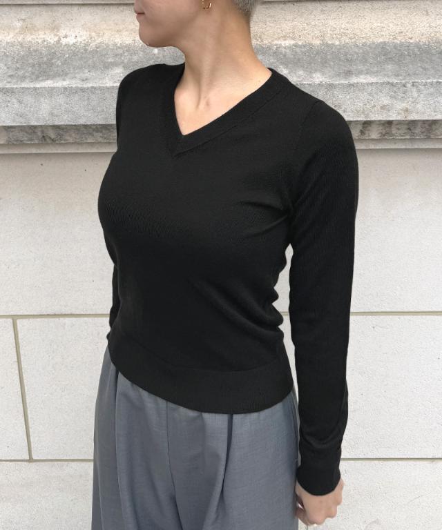 ミルキータッチVネック（シルクカシミヤ）｜JENNE(ジェンヌ)公式通販