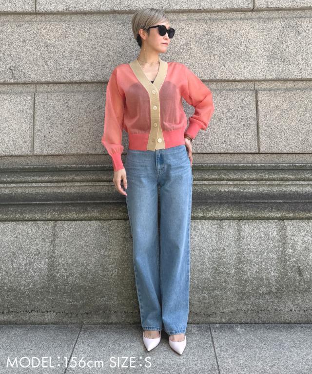 【新品✨完売】今季JENNEジェンヌ シアー配色サマーカーディガン M ブラック シアー配色サマーカーディガン｜JENNE(ジェンヌ)公式通販：パリ