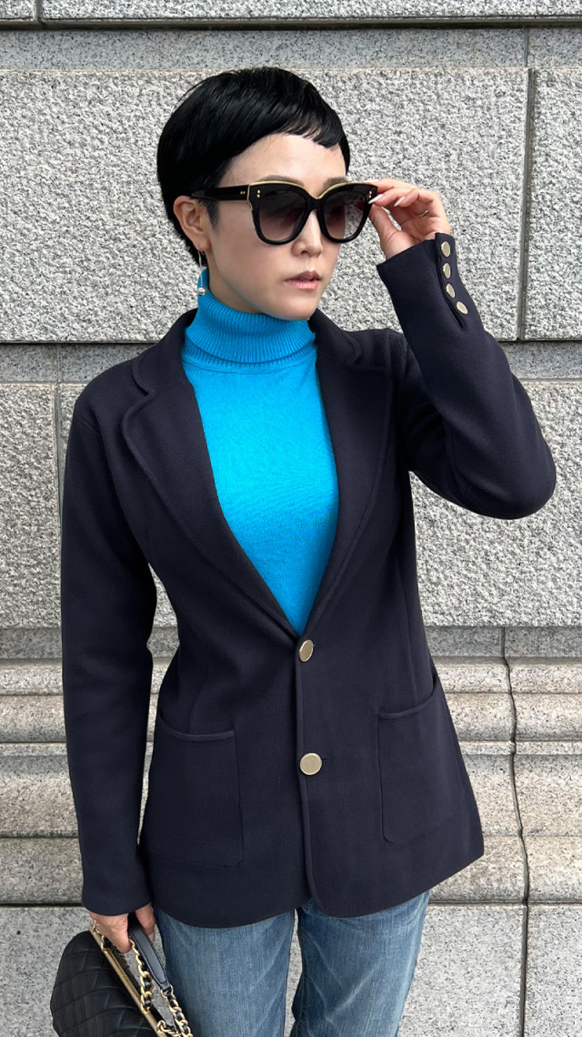 ベーシック ニットジャケット Jenne ジェンヌ 公式通販 パリジェンヌのように凛としたファッションを