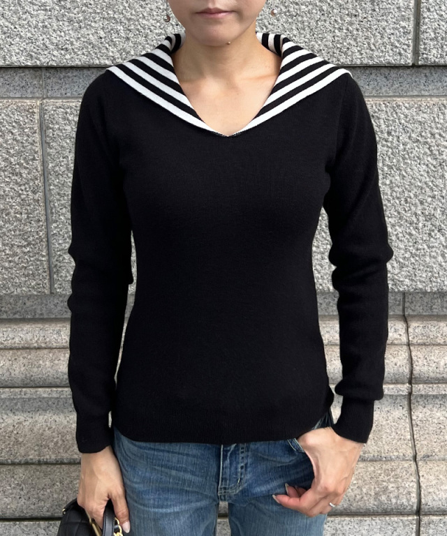 セーラーカラーニット｜JENNE(ジェンヌ)公式通販：パリジェンヌのよう  