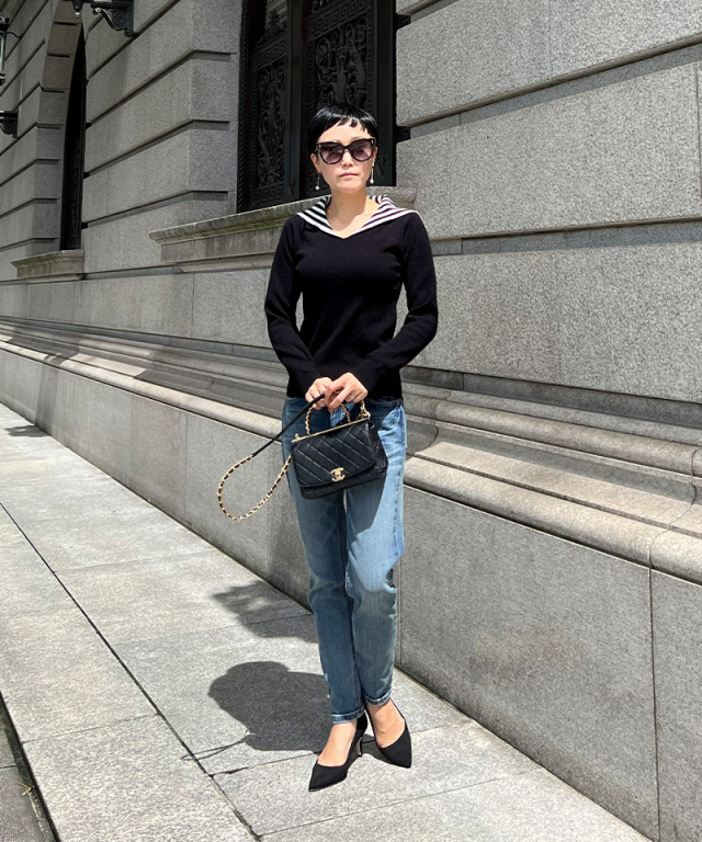 セーラーカラーニット｜JENNE(ジェンヌ)公式通販：パリジェンヌのよう  