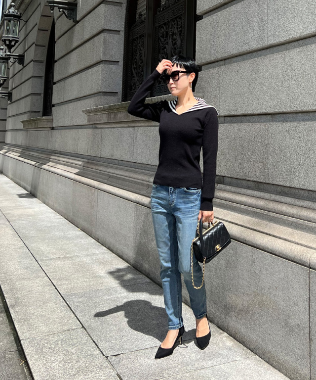 セーラーカラーニット｜JENNE(ジェンヌ)公式通販：パリジェンヌのよう  