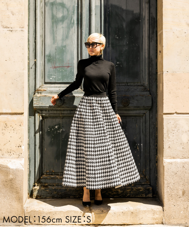 ボリュームフレアニットスカート｜JENNE(ジェンヌ)公式通販：パリ  