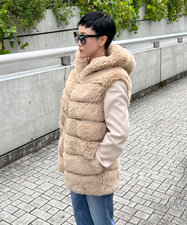 2wayファーベスト＆コート｜JENNE(ジェンヌ)公式通販：パリジェンヌの  