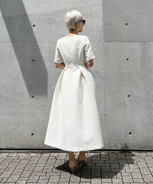 オーガンジーボリュームワンピース｜JENNE(ジェンヌ)公式通販：パリ  