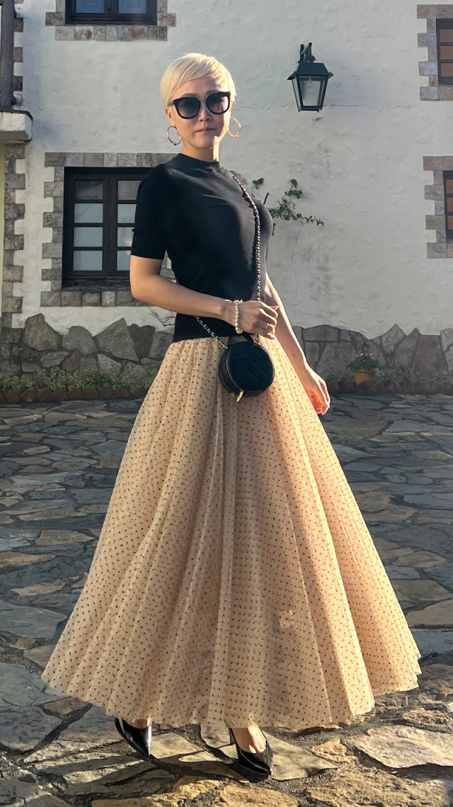 ドットチュール ボリュームスカート｜JENNE(ジェンヌ)公式通販：パリ  