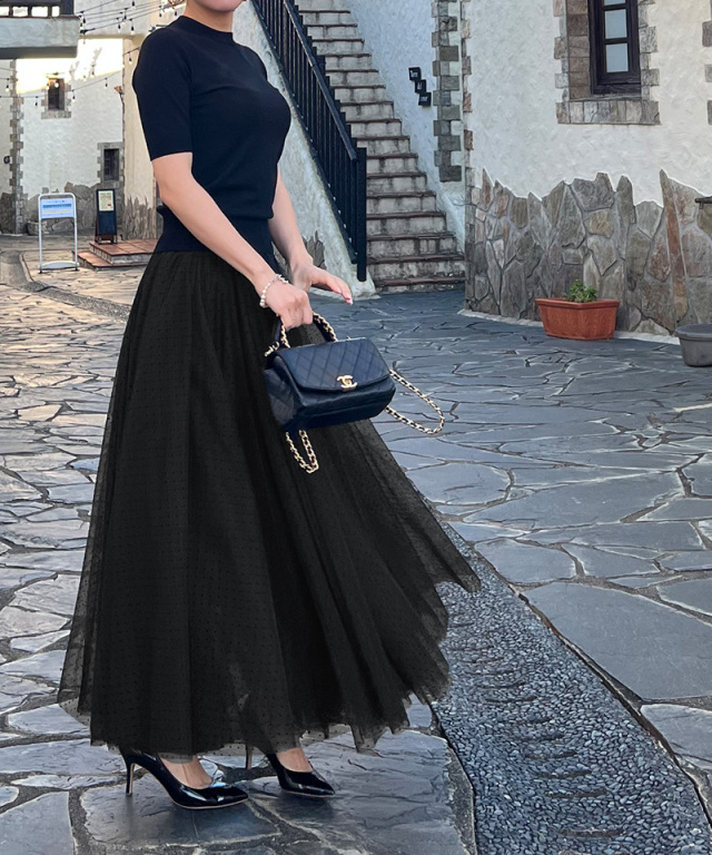 ドットチュール ボリュームスカート｜JENNE(ジェンヌ)公式通販：パリ  