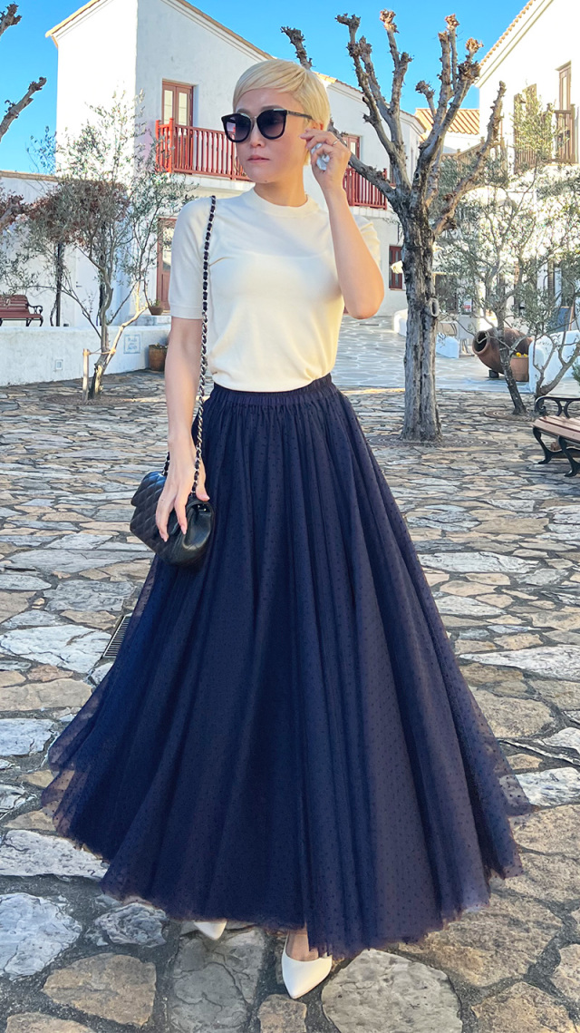 ドットチュール ボリュームスカート｜JENNE(ジェンヌ)公式通販：パリ  