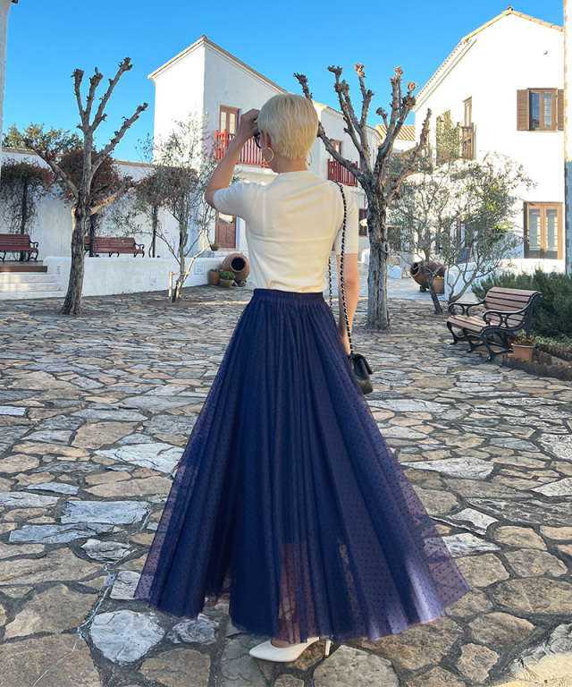 ドットチュール ボリュームスカート｜JENNE(ジェンヌ)公式通販：パリ  