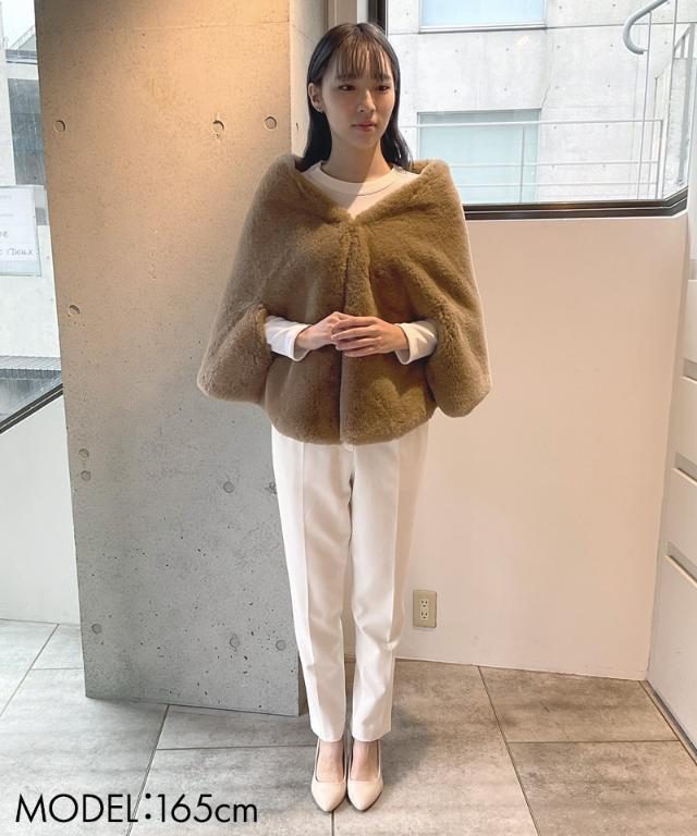 JENNE リッチボリュームファーケープ リッチボリュームファーケープ｜JENNE(ジェンヌ)公式通販：パリ
