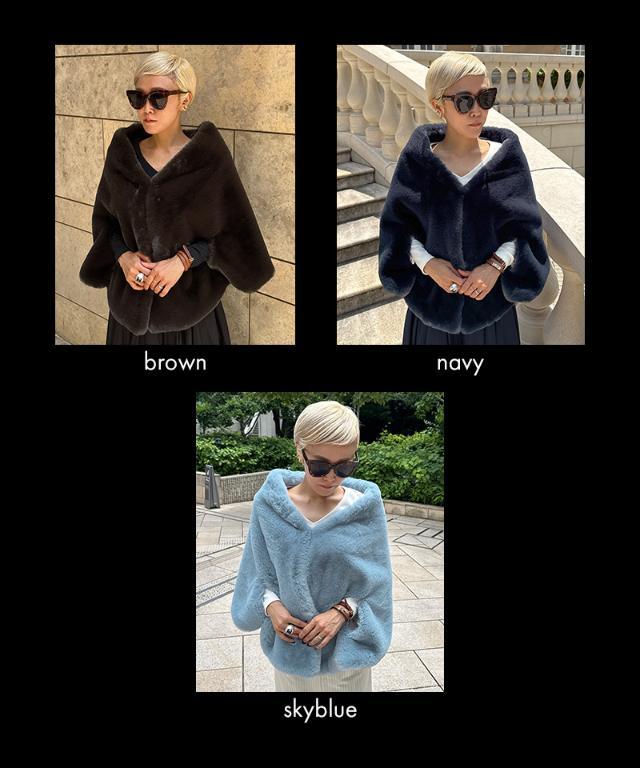 リッチボリュームファーケープ｜JENNE(ジェンヌ)公式通販：パリ  