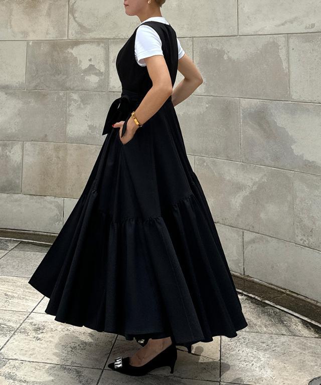 ボリュームロングドレスジレ｜JENNE(ジェンヌ)公式通販：パリジェンヌ  