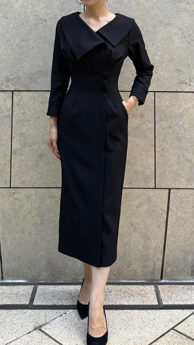 アシンメトリーカラーワンピース｜JENNE(ジェンヌ)公式通販：パリ  