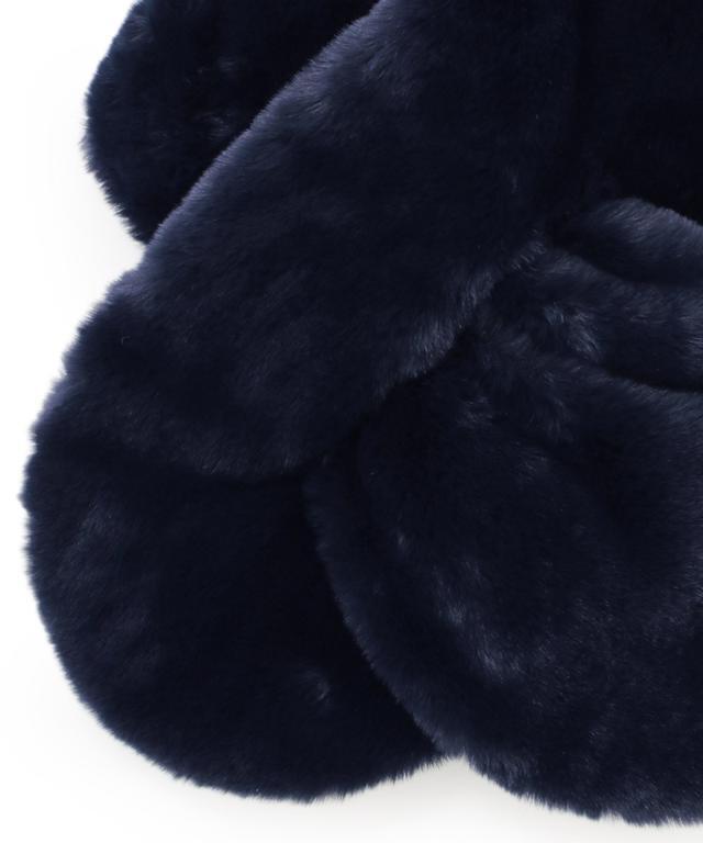 JENNE ネイビー ファー マフラー エコファーマフラー｜JENNE(ジェンヌ)公式通販：パリジェンヌのように