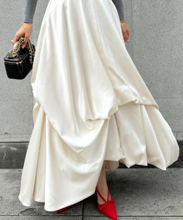 クリームバルーンスカート｜JENNE(ジェンヌ)公式通販：パリジェンヌの  