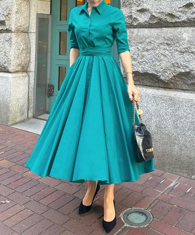 オードリールックエアリーワンピース｜JENNE(ジェンヌ)公式通販：パリ  