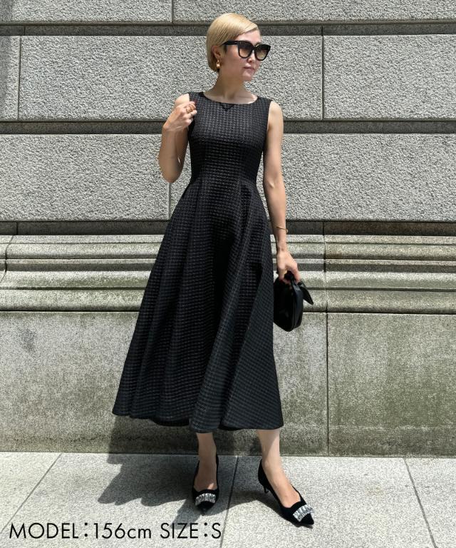 膨れジャガードフレアワンピース｜JENNE(ジェンヌ)公式通販：パリ