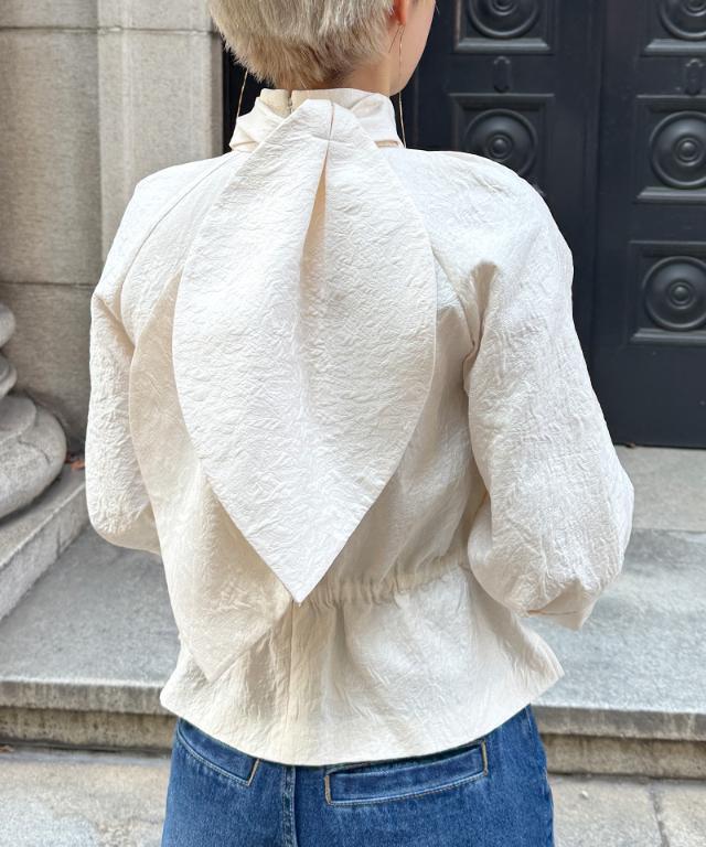 dream 様　JENNE リボン風ジャガードトップス｜JENNE(ジェンヌ)公式通販：パリ