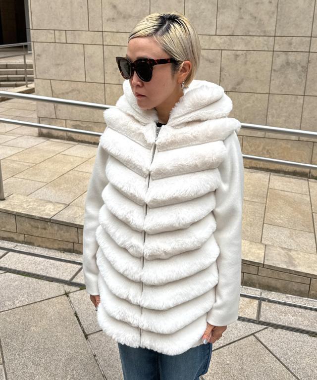 袖取り外し2WAYファージャケットコート｜JENNE(ジェンヌ)公式通販