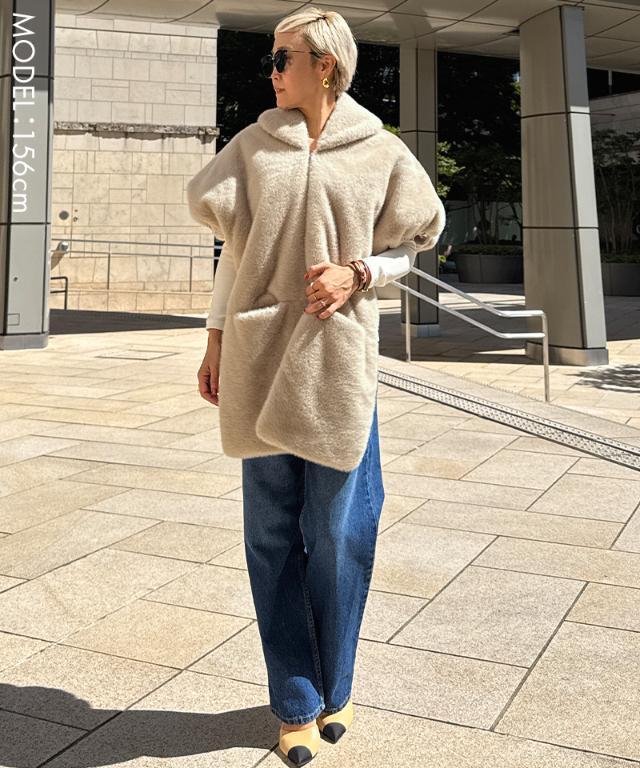 JENNEジェンヌ新品未使用 ファーポンチョ リッチボリュームファーポンチョ｜JENNE(ジェンヌ)公式通販