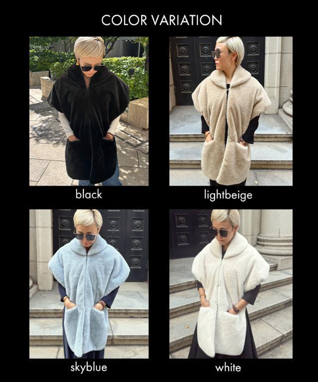 リッチボリュームファーポンチョ｜JENNE(ジェンヌ)公式通販：パリ