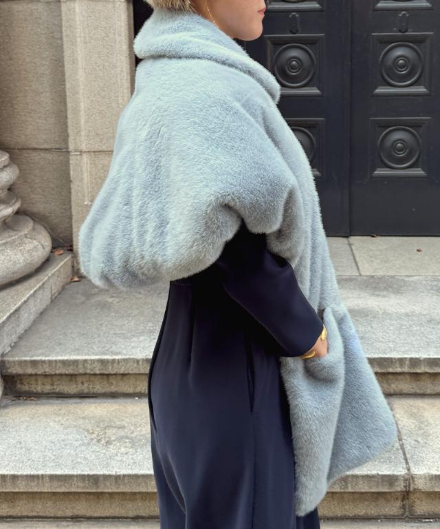 リッチボリュームファーポンチョ｜JENNE(ジェンヌ)公式通販：パリ