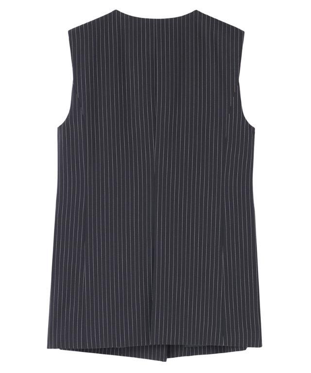 ピンストライプモダンジレ｜JENNE(ジェンヌ)公式通販：パリジェンヌの