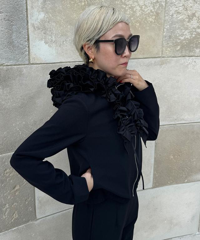 ギャザーリボンブルゾン｜JENNE(ジェンヌ)公式通販：パリ