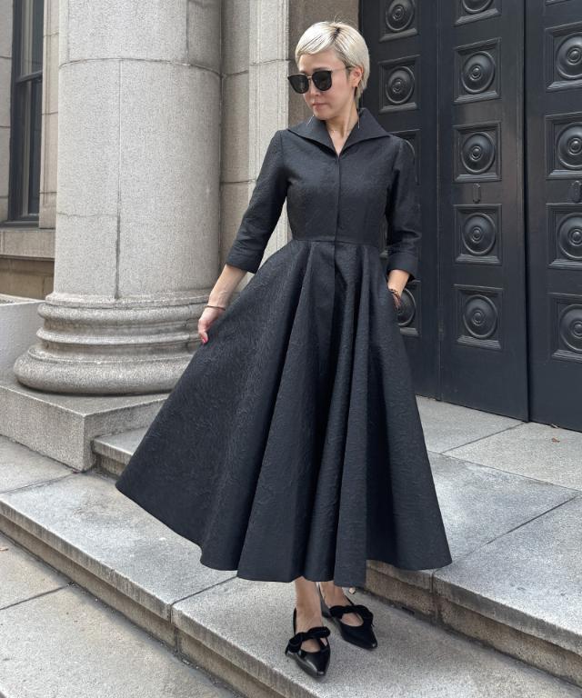 ジャガードフィット＆フレアワンピース｜JENNE(ジェンヌ)公式