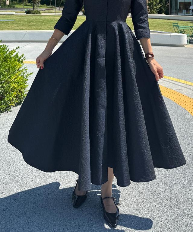 ジャガードフィット＆フレアワンピース｜JENNE(ジェンヌ)公式通販