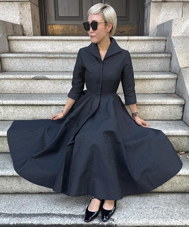 ジャガードフィット＆フレアワンピース｜JENNE(ジェンヌ)公式通販