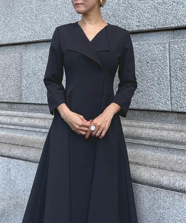 再　再　お値下げ　正絹縮緬ワンピース 正絹 反物 飛び柄小紋 縮緬 レディース
