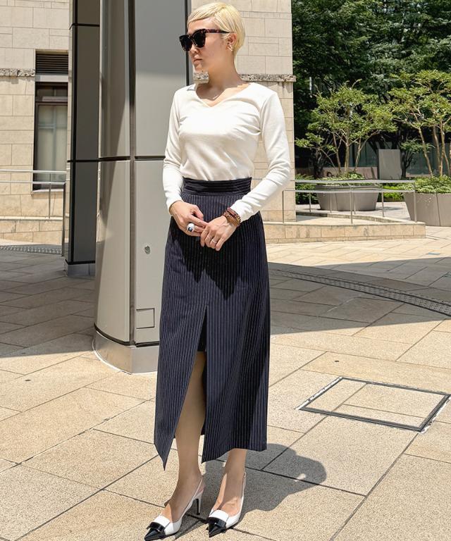 ジャ―ジナロ―スカート チュール刺しゅうギャザーロングスカート【Hana服】 通販