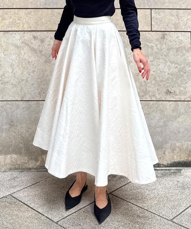 美品　プープレ　ジャガードスカート THE PAUSE】膨れジャガードスカート | Whim Gazette(ウィム