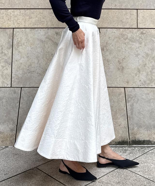 ジャガード立体ドレープスカート｜JENNE(ジェンヌ)公式通販