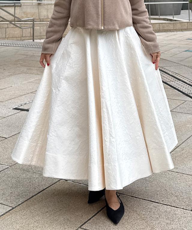 ジャガード立体ドレープスカート｜JENNE(ジェンヌ)公式通販