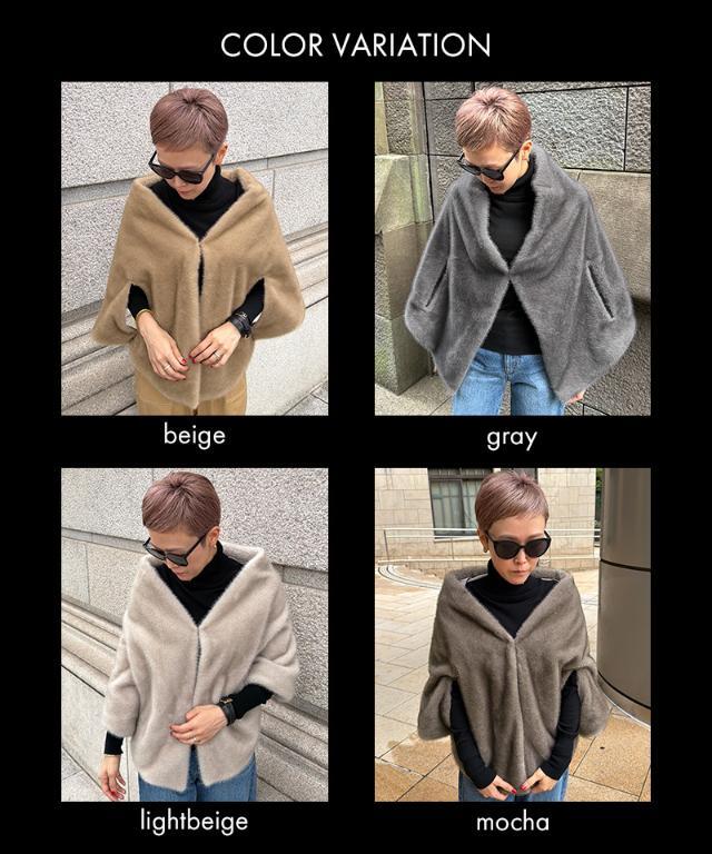訳ありお買い得 ミンクケープ ファーケープ＜ミンク調＞｜JENNE(ジェンヌ)公式通販：パリジェンヌの