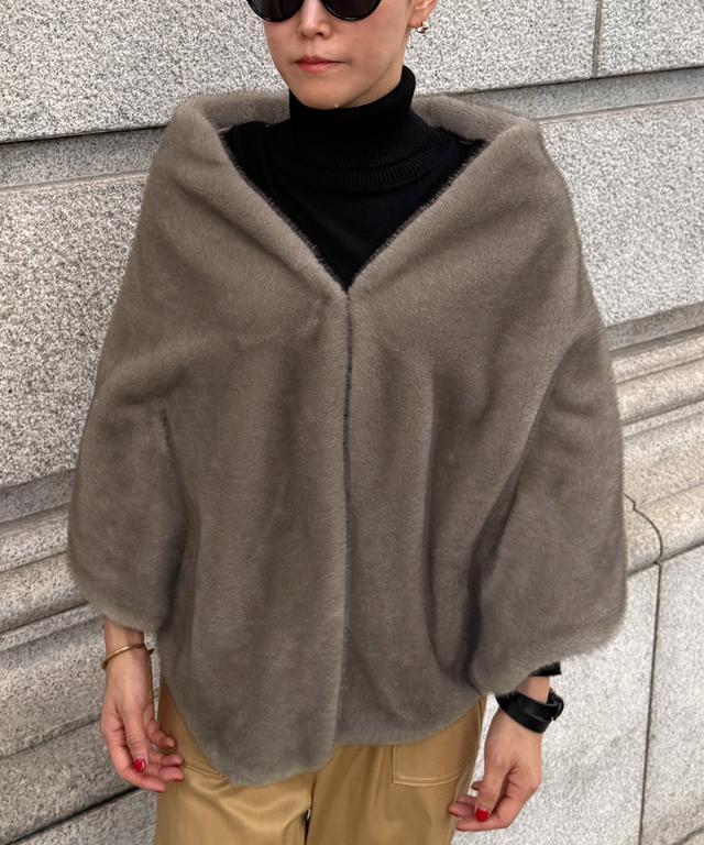 ファーケープ＜ミンク調＞｜JENNE(ジェンヌ)公式通販：パリジェンヌの