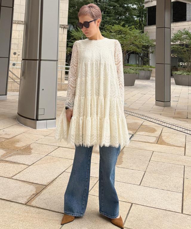 総レースフレンチレースチュニック｜JENNE(ジェンヌ)公式通販：パリ
