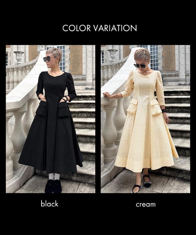 ジャガードポケットワンピース｜JENNE(ジェンヌ)公式通販：パリ