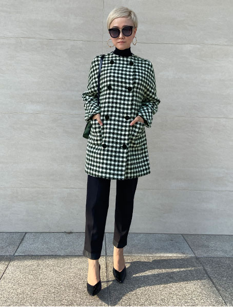 千鳥柄フレンチレトロコート Jenne ジェンヌ 公式通販 パリジェンヌのように凛としたファッションを