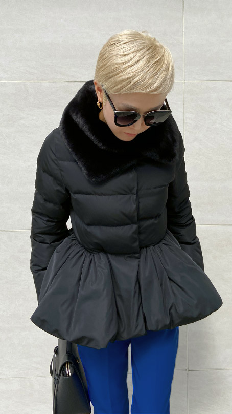 ジェンヌペプラムダウン｜JENNE(ジェンヌ)公式通販：パリジェンヌの  