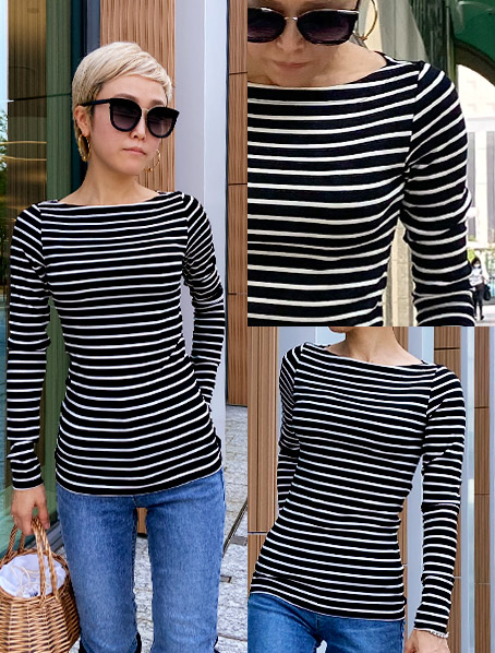 JENNEフレンチボーダートップス｜JENNE(ジェンヌ)公式通販：パリ