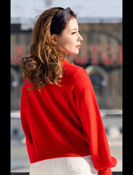 袖バルーンニット Jenne ジェンヌ 公式通販 美しく見せてくれるお洋服ブランド